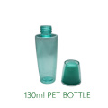 Luxus 130ml Pet Flasche mit doppelter Wandkappe